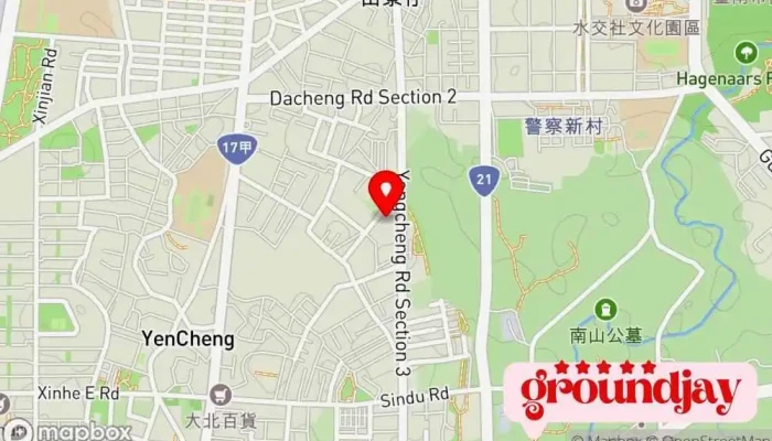 Zhong Jia Kuan Pin  San Guan Wang 地圖 - Tainan City, South District