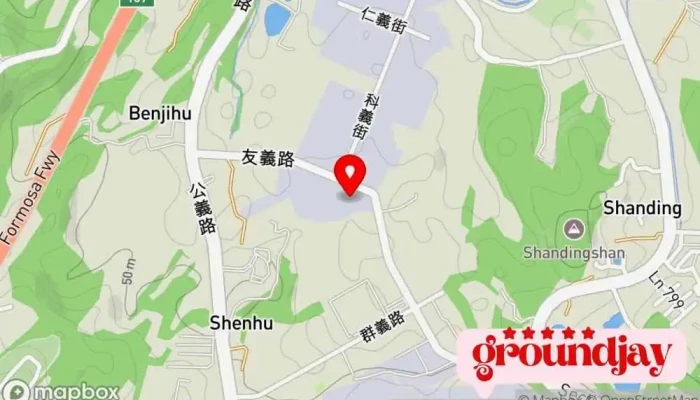 Zhong Lei Dian Zi Zhu Nan Han 地圖 - Miaoli County, Zhunan Township
