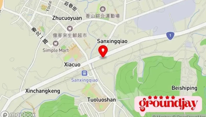Zhong Long Wang Lu Gong Cheng Qi Ye You Xian Gong Si 地圖 - Hsinchu City, Xiangshan District