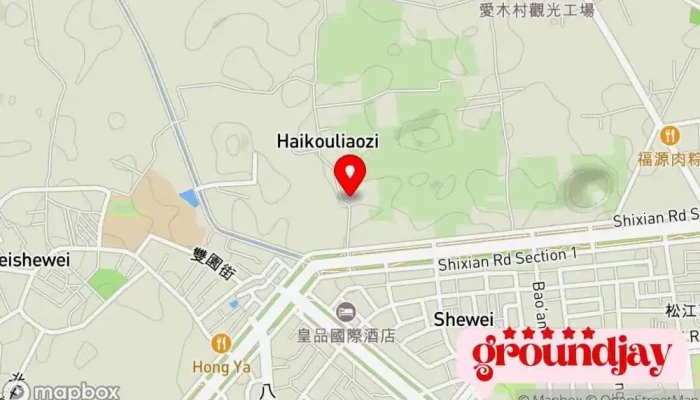地图 中央气象署嘉义气象站 天气预报服务 在 Chiayi City, West District