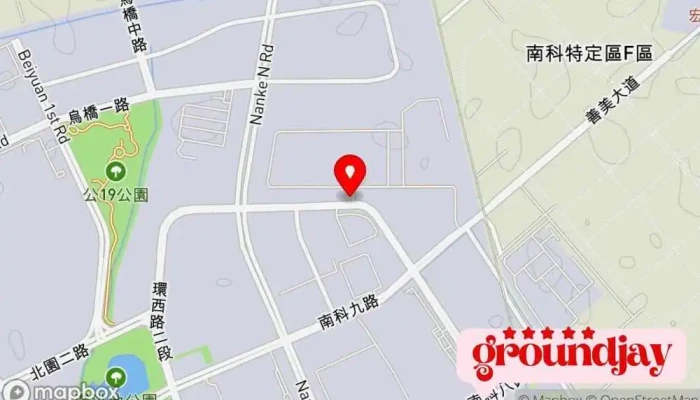 地图 住华科技股份有限公司 电子制造商 在 Tainan City, Shanhua District