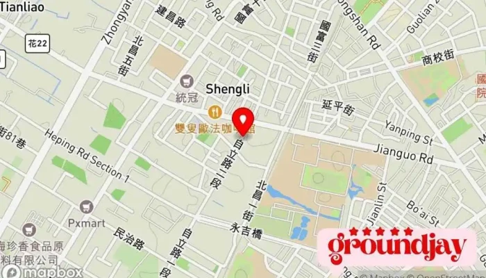 地图 住商不動產明義加盟店（睿旭地產開發有限公司） 商店 在 Hualien County, Ji’an Township