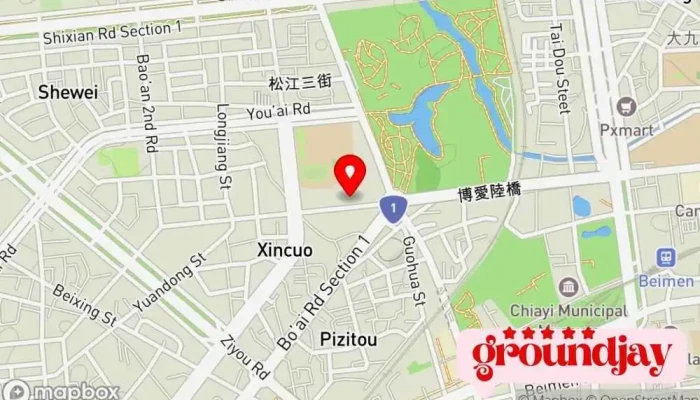 Zi Xun Jia Dian Qi Gu Fen You Xian Gong Si 地圖 - Chiayi City, West District
