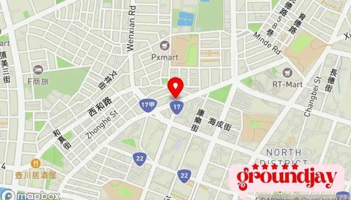Apple LinePin Guo Xian Shang 地圖 - Tainan City, North District