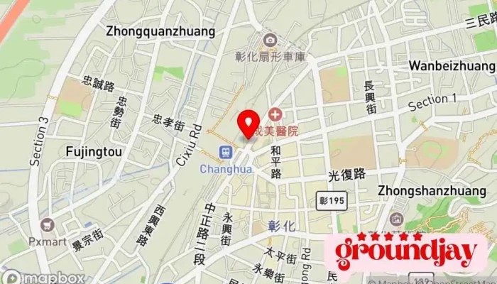 Changhua Station Drop Off 地圖 - 彰化县彰化市