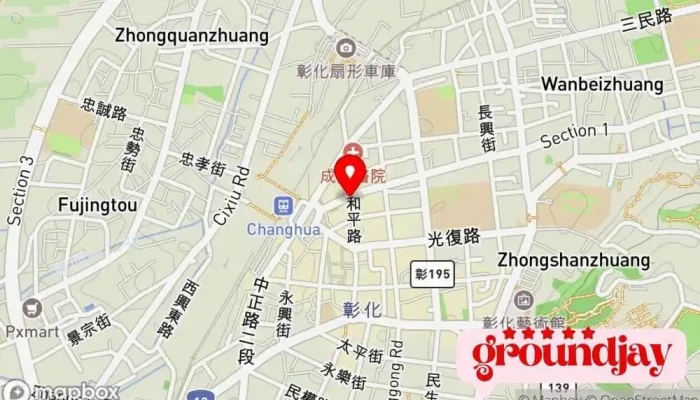 Changhua Station Kuo Kuang Motor Transport 地圖 - 彰化县彰化市