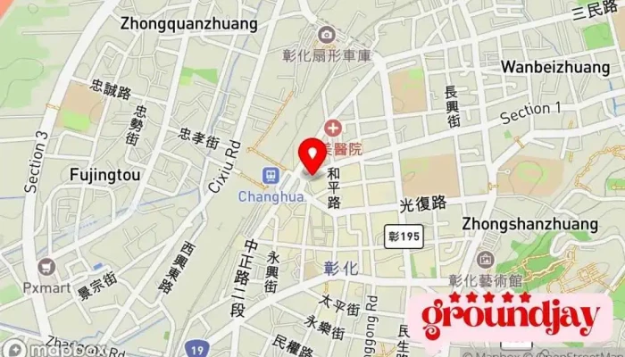 Changhua Station -  地圖 - 彰化县彰化市