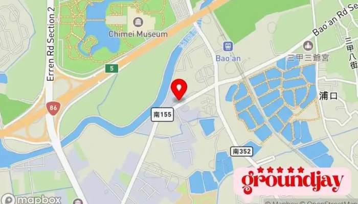 CtsYi Hao Na Mi Ke Ji Gu Fen You Xian Gong Si  Bao An Chang 地圖 - Tainan City, Rende District