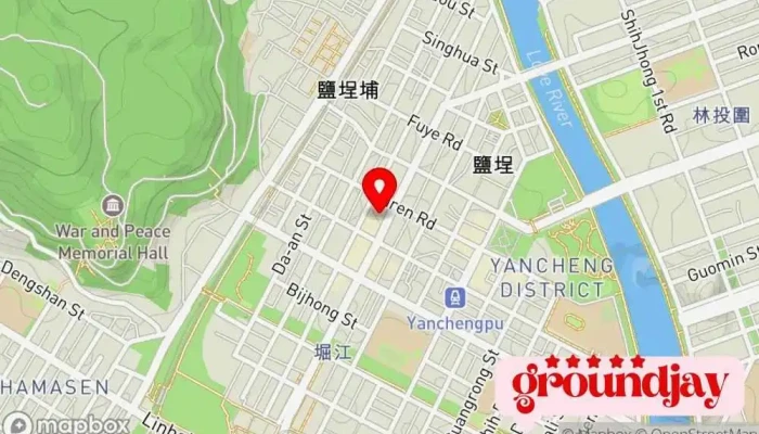 地图 DAKUO高雄市數位內容創意中心 政府机构 在 Kaohsiung City, Yancheng District
