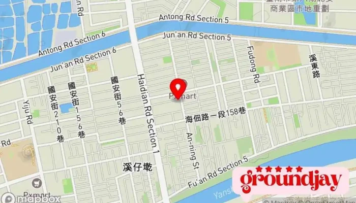 DebbieWang Lu Lian Suo 地圖 - Tainan City, Annan District