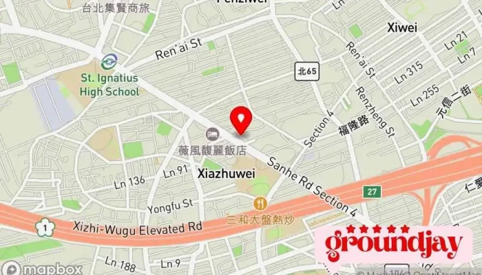 Ecloudture Yun Duan Pei Xun 地圖 - New Taipei City, Sanchong District