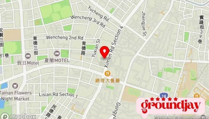 Fm919Jia Nan Guang Bo Dian Tai Gu Fen You Xian Gong Si 地圖 - Tainan City, 北区