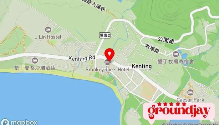 Hotelday Kenting 地圖 - Pingtung County, Hengchun Township