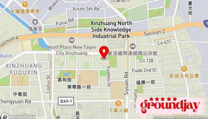 LifesmartTai Wan Zhi Hui Jia Ting Di Yi Pin Pai  Xin Bei Xin Zhuang Ti Yan Zhong Xin Yu Yue Zhi 地圖 - New Taipei City, Xinzhuang District