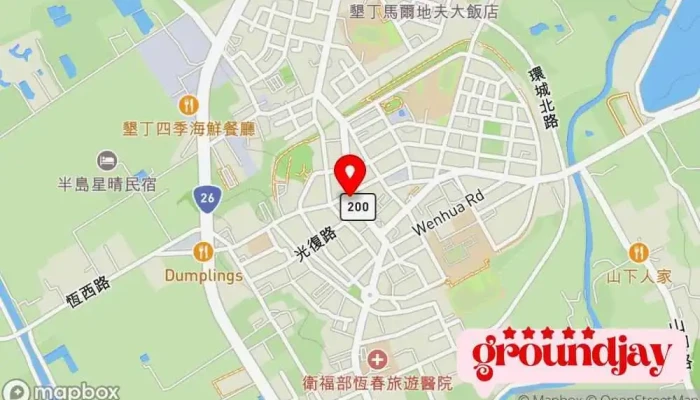 Myfone -  地圖 - Pingtung County, Hengchun Township