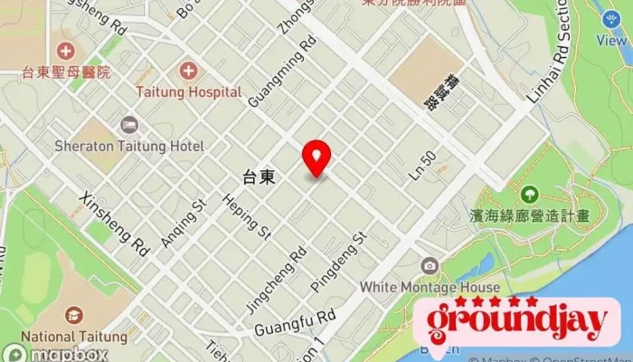 Norden Ruder Hostel Taitung -  地圖 - Taitung County, Taitung City