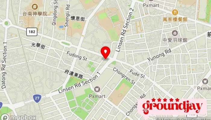 Qshop Yan Sheng Xing 地圖 - Tainan City, East District