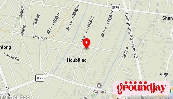 地图 RWD高雄網頁設計公司 客製化網站設計SEO 互联网营销服务 在 Kaohsiung City, Daliao District