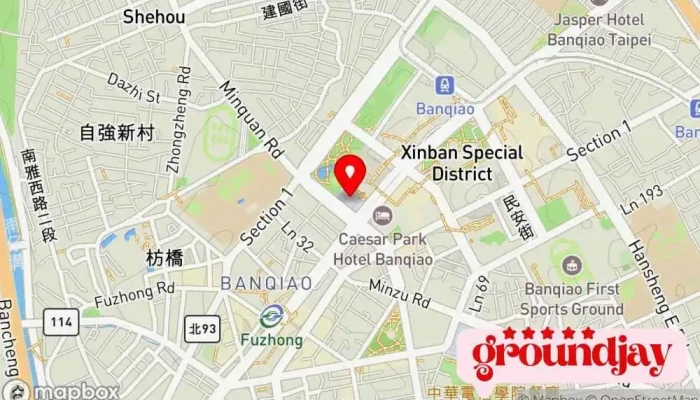 Taipower Ds One 地圖 - New Taipei City, Banqiao District