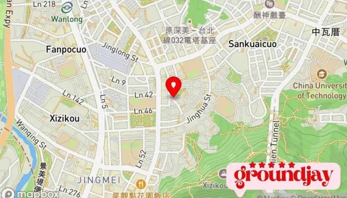 Tony Ke Zhi Hua Cheng Shi 地圖 - Taipei City, Wenshan District