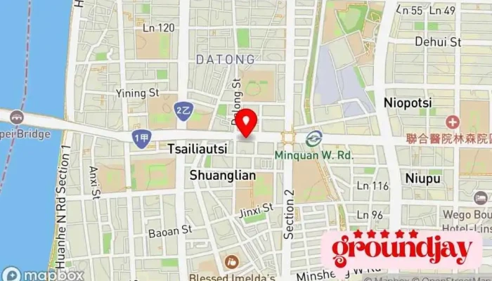TwimiDu Li Mei Ti Wang Lu You Xian Gong Si 地圖 - Taipei City, Datong District
