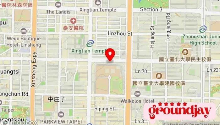 Twjoin Zhe Yu Ke Ji 地圖 - Taipei City, Zhongshan District
