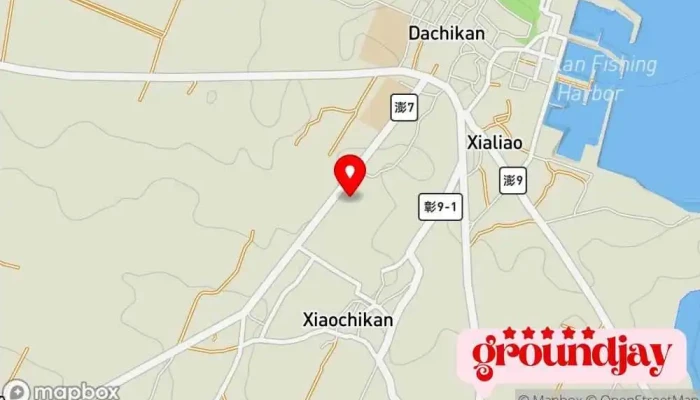Warm Bb 地圖 - Penghu County, Baisha Township