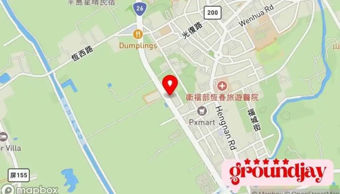 Warm Cozy Inn 地圖 - Pingtung County, Hengchun Township