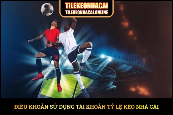 Điều khoản sử dụng tài khoản Tỷ Lệ Kèo Nhà Cái