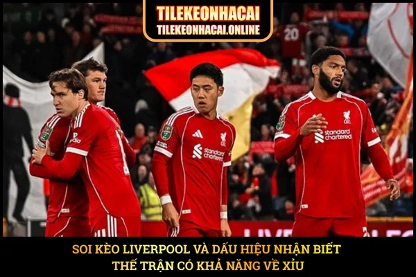 Soi kèo Liverpool và dấu hiệu nhận biết thế trận có khả năng về Xỉu