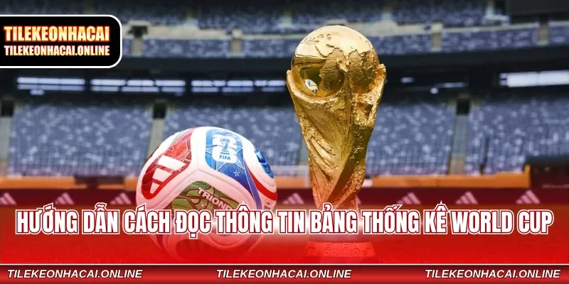 Hướng dẫn cách đọc thông tin bảng thống kê World Cup